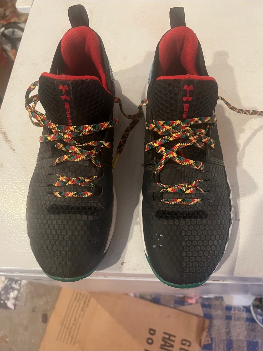 Under Armour Drive 4 Low PE Dennis Smith Jr “Martin” PE Men’s Black Athletic